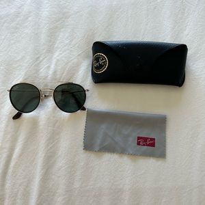 Ray Ban Round Double Bridge Sunglasses